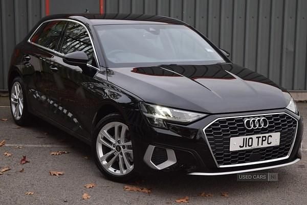 Black Used 2024 Audi A3 Sport Hatchback | £22,995 (Fair price) - Image 1/4