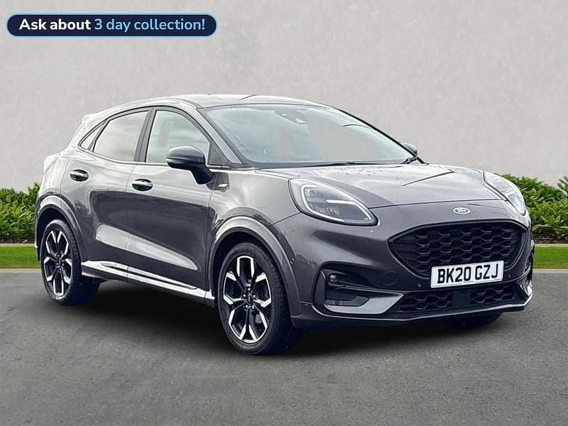 Grey Used 2020 Ford Puma Gen-E ST-Line X Hatchback | £14,541 (Fair price) - Image 1/4