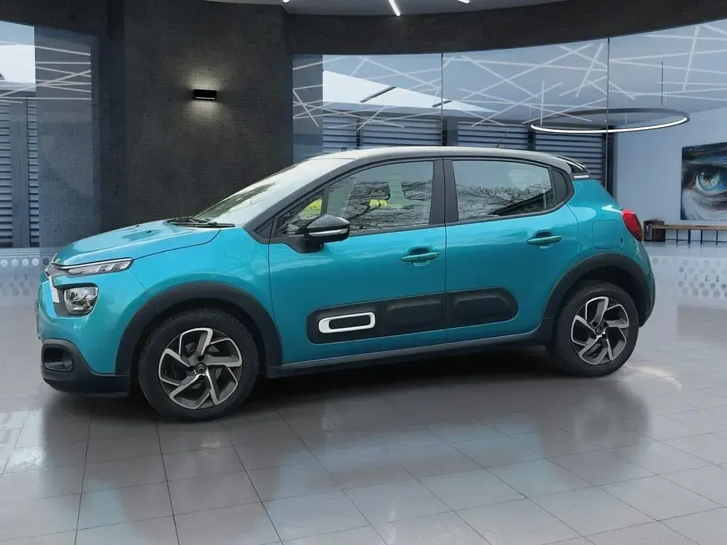Used Citroën C3 PureTech 83 HP (61 kW) 2021 Blue Hatchback