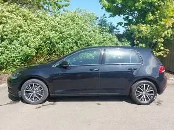 Used VW Golf VII SE 115 HP (84 kW) 2018 Black Hatchback