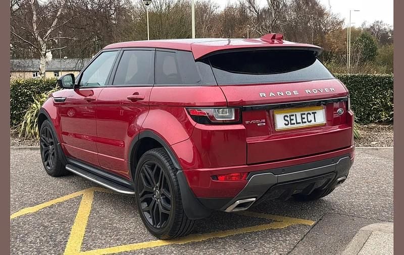 Used Land Rover Range Rover evoque HSE Dynamic 180 HP (132 kW) 2017 Red SUV