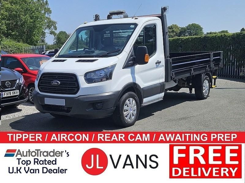 Frozen white (solid paint) Used 2021 Ford Transit | £15,875 (Fair price) - Image 1/4
