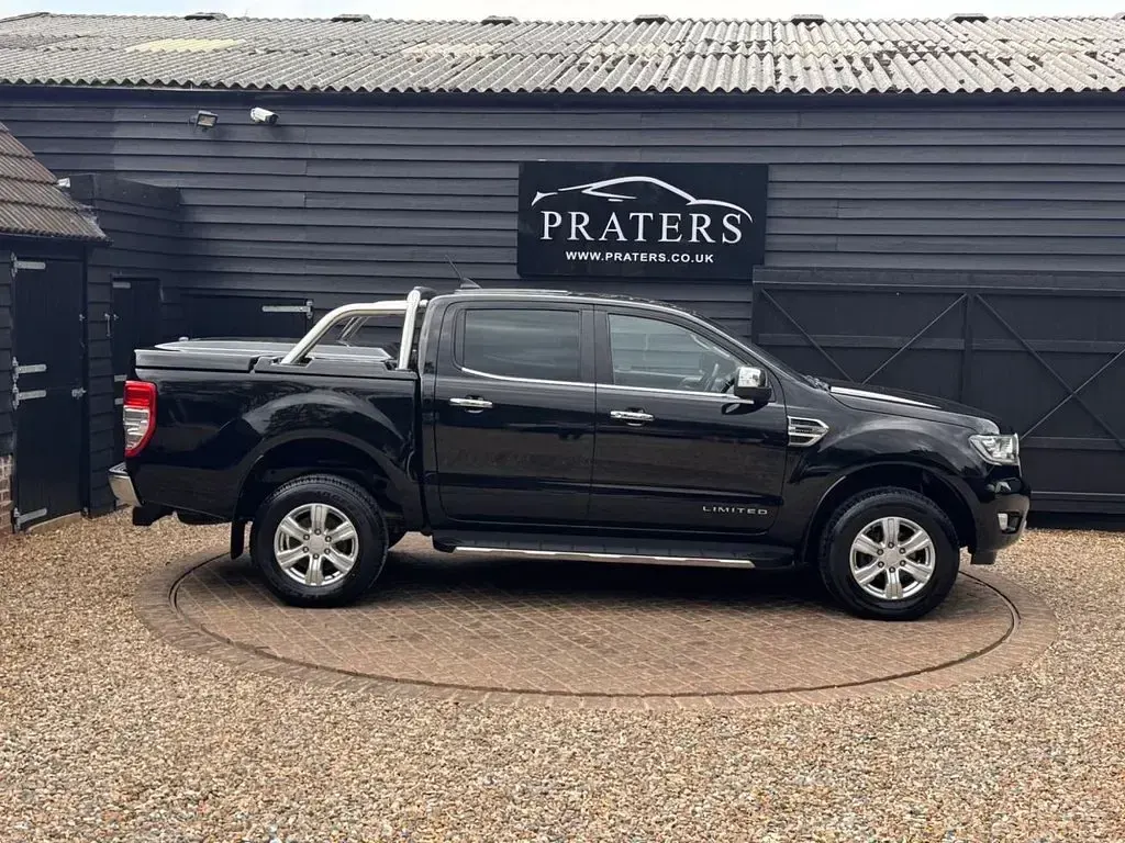 Used Ford Ranger Limited 2020 Black Pickup