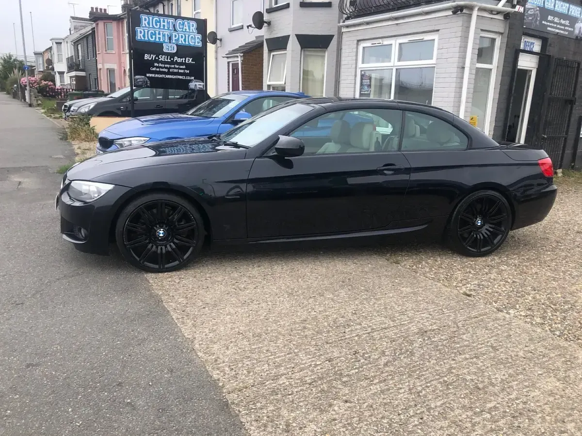 Used BMW 335 Cabriolet M Sport 2012 Black Cabriolet