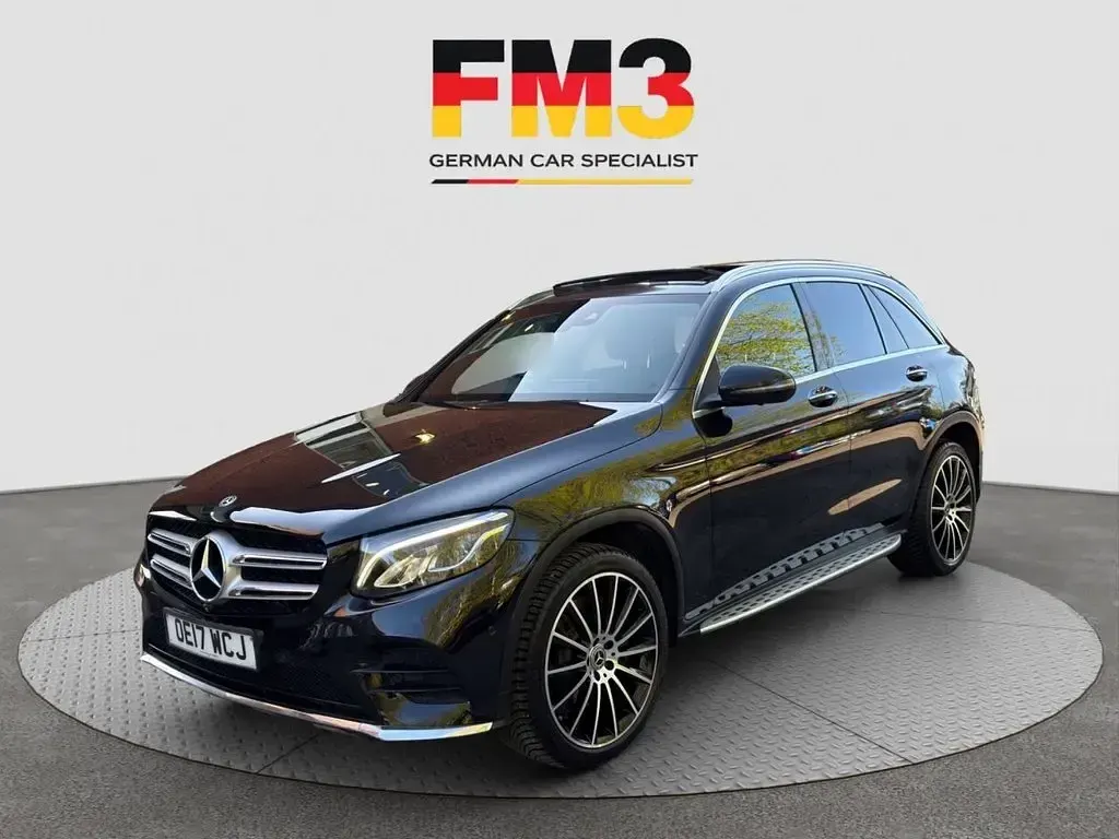 Used Mercedes GLC220 AMG line 2017 Black Estate