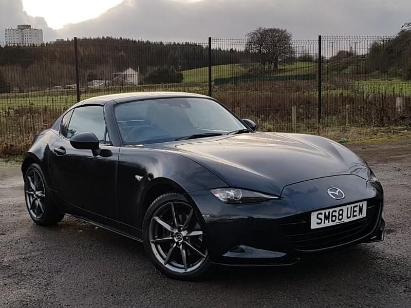 Black Used 2018 Mazda MX5 Inclusive Cabriolet | £17,498 (Fair price) - Image 1/4
