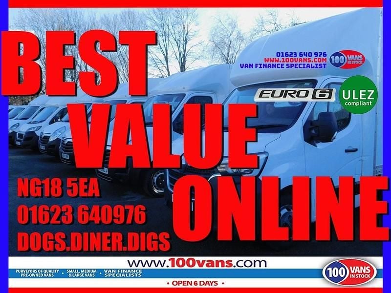 Used Vauxhall Movano 2020 White