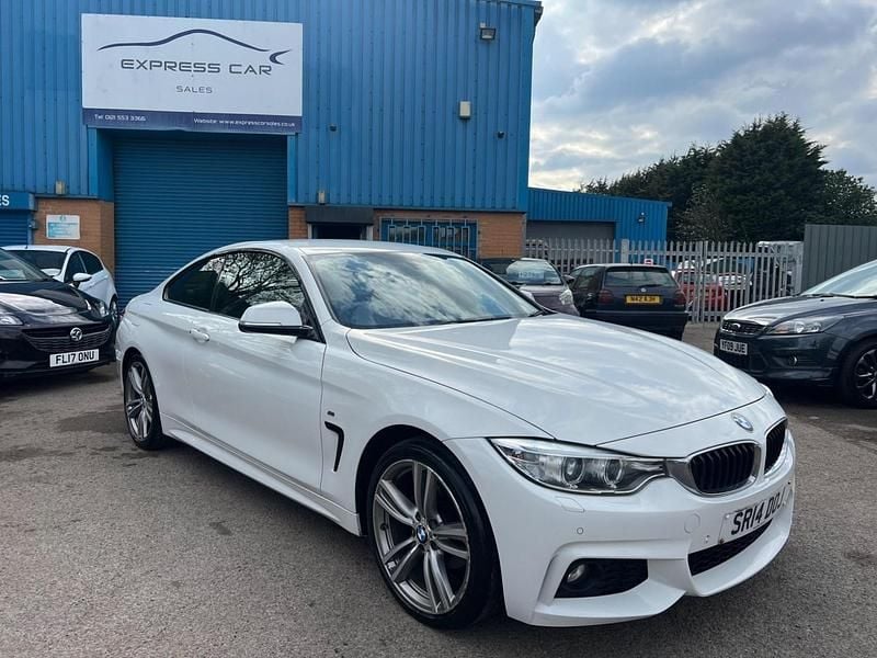 White Used 2014 BMW 420 M Sport Coupe | £7,775 (A bit pricey) - Image 1/4
