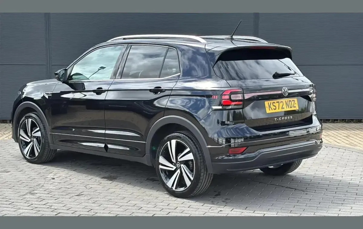 Used VW T-Cross R-line 108 HP (79 kW) 2022 Black SUV
