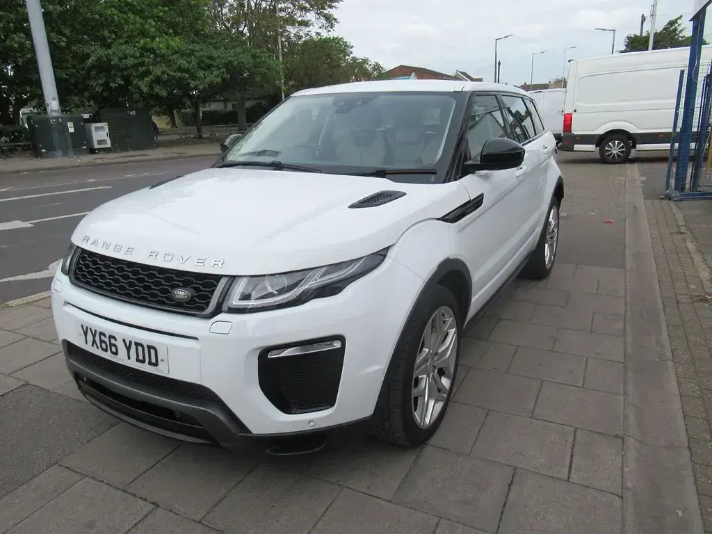 Begagnad Land Rover Range Rover evoque HSE Dynamic 2016 Vit SUV