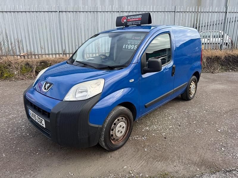 Used Peugeot Bipper S 75 HP (55 kW) 2015 Blue MPV