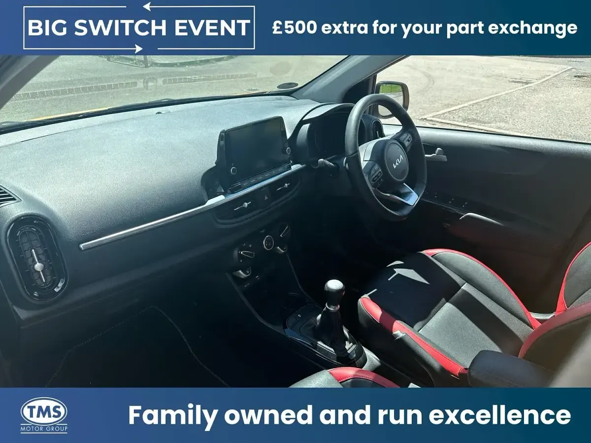 Used Kia Picanto GT-Line 2024 Yellow Hatchback