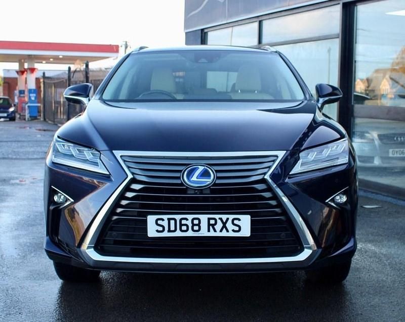 Used Lexus RX450hL 2018 Blue Estate