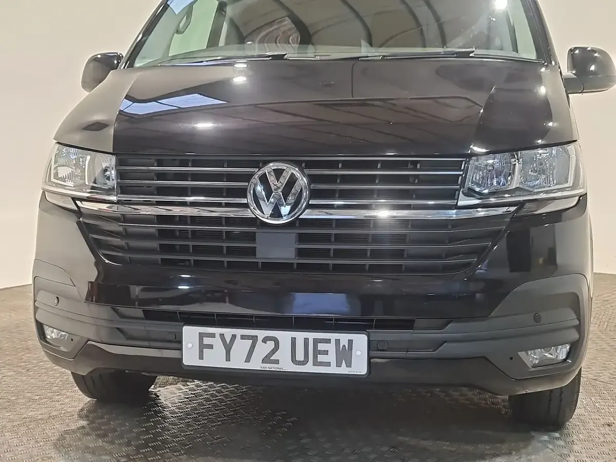 Used VW T6.1 Highline 110 HP (80 kW) 2022 Black Van