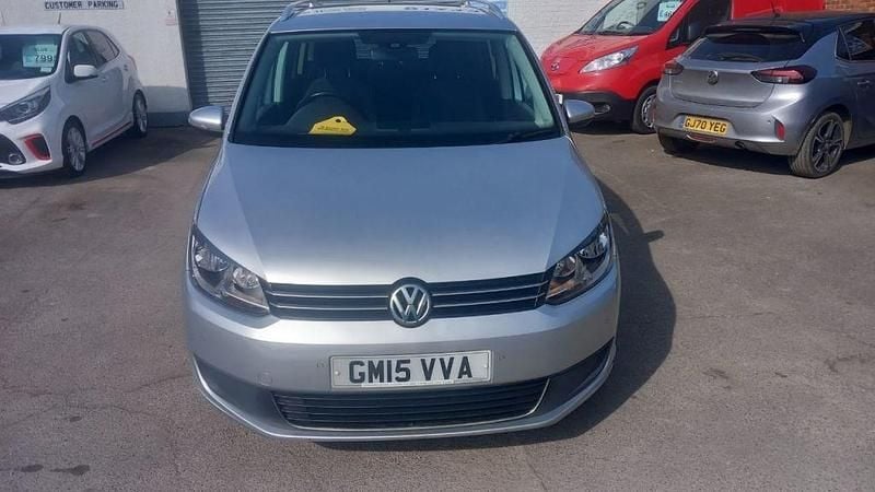 Used VW Touran SE 105 HP (77 kW) 2015 Silver MPV