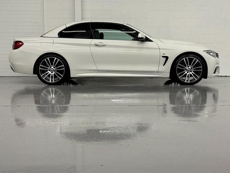 Used BMW 420 M Sport 184 HP (135 kW) 2015 White Cabriolet
