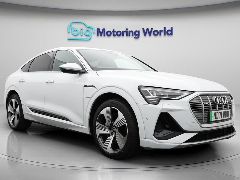 White Used 2022 Audi e-tron S-Line SUV | £22,000 (Fair price) - Image 1/4
