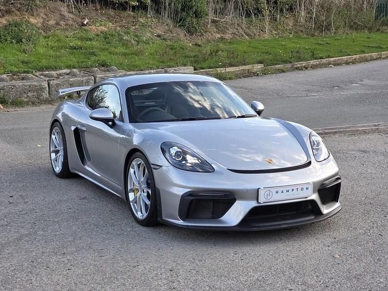 Used Porsche 718 Cayman 420 HP (308 kW) 2021 Silver Coupe