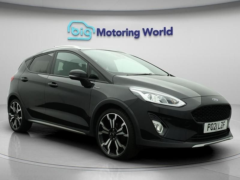 Black Used 2021 Ford Fiesta Active X Hatchback | £11,100 (Fair price) - Image 1/4