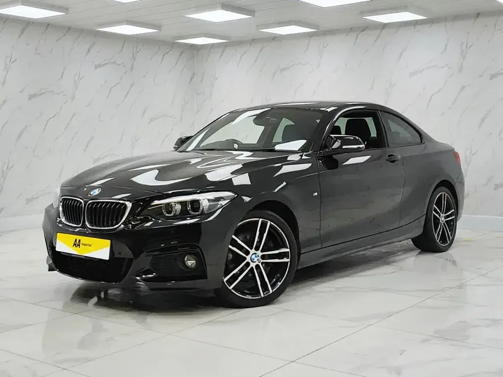 Usado BMW 220 M Sport 190 CV (139 kW) 2019 Negro Coupe