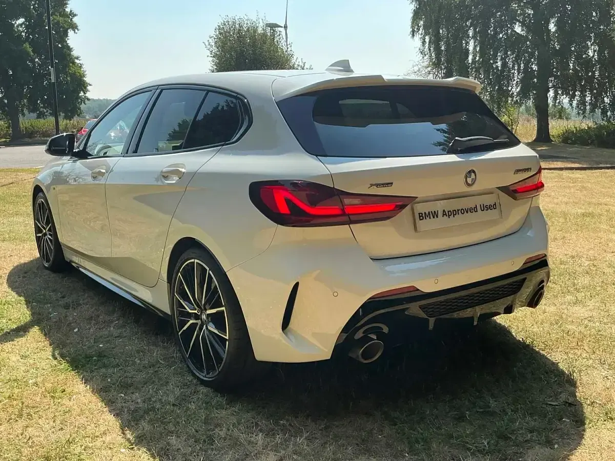 Used BMW M135 Shadowline 302 HP (222 kW) 2024 White Hatchback