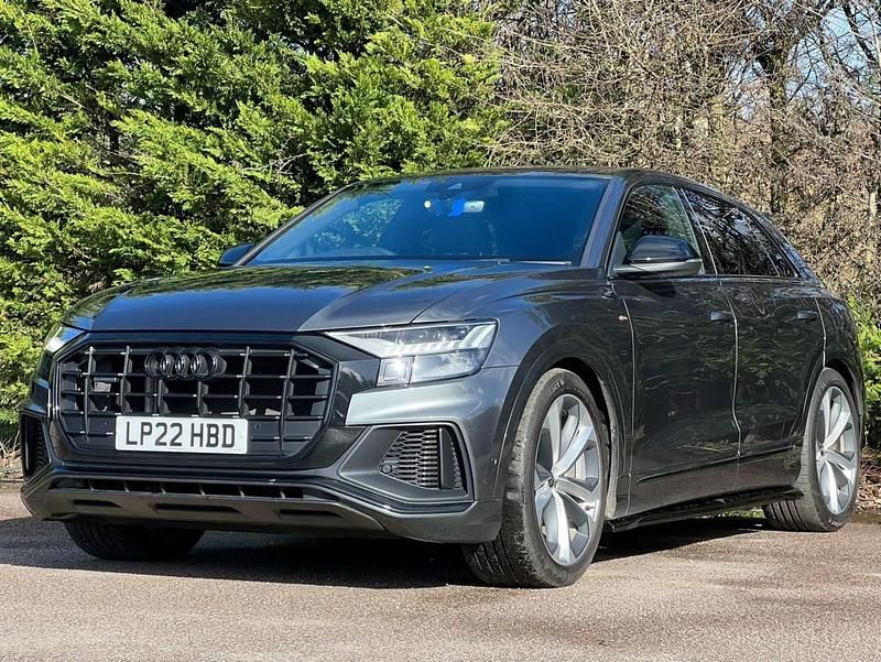 Used Audi Q8 Black Edition 340 HP (250 kW) 2022 Grey SUV