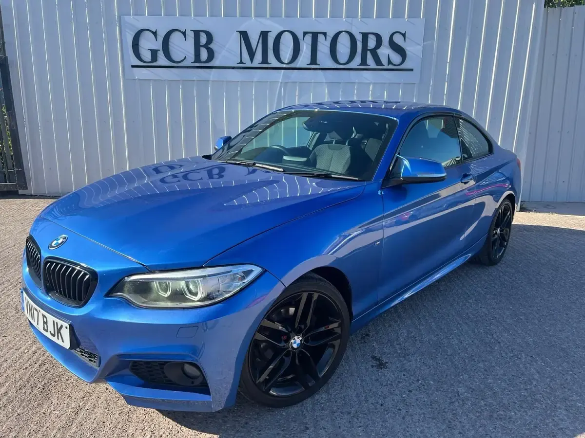 Used BMW 218 M Sport 2017 Blue Coupe