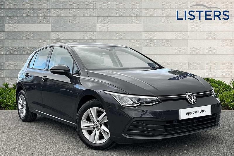 Grey Used 2022 VW Golf VIII Life Hatchback | £16,790 (Fair price) - Image 1/4