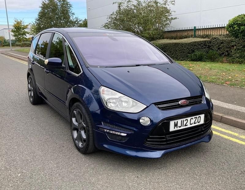 Blue Used 2012 Ford S-MAX Titanium MPV | £2,495 (Fair price) - Image 1/4
