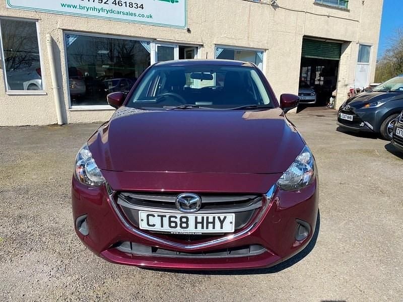 Used Mazda 2 2019 Deep crimson red metallic Hatchback