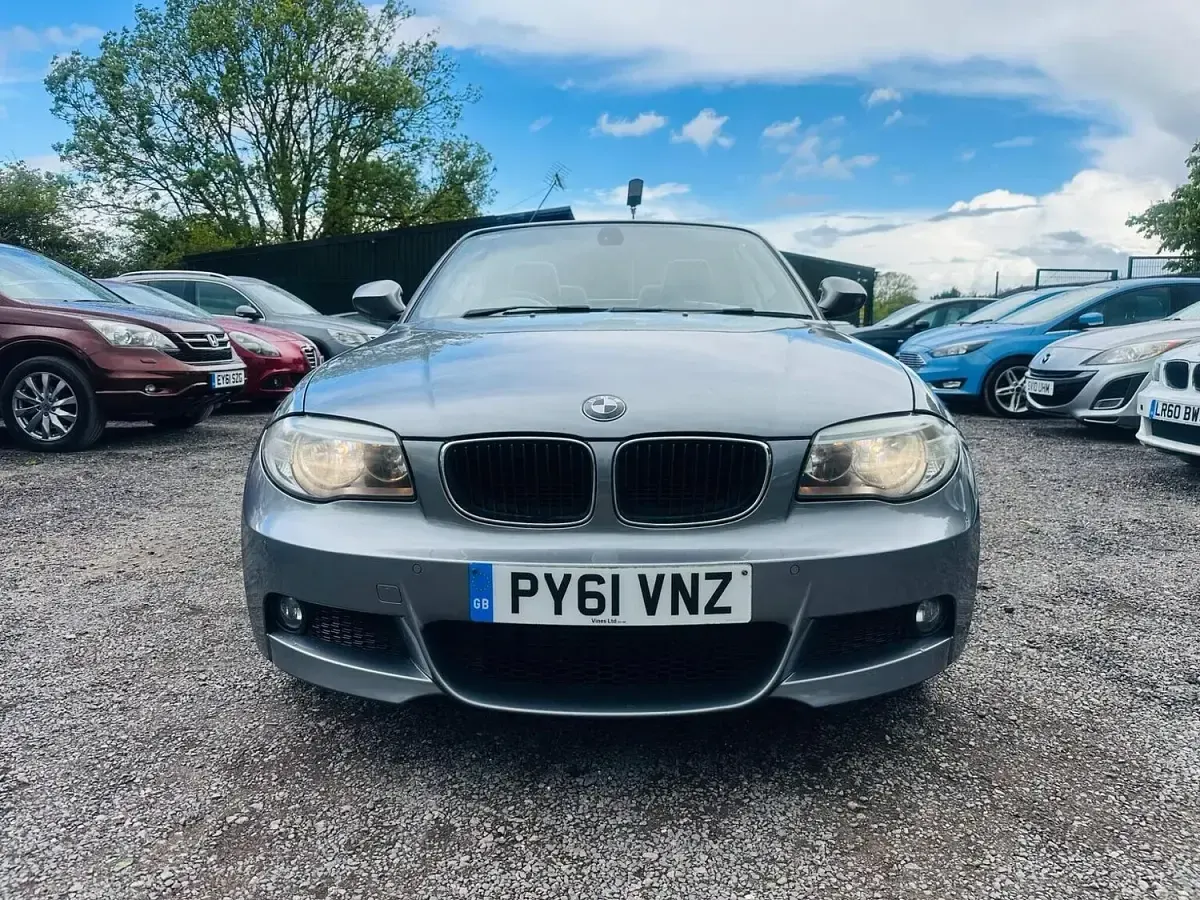Used BMW 118 Cabriolet M Sport 143 HP (105 kW) 2011 Grey Cabriolet