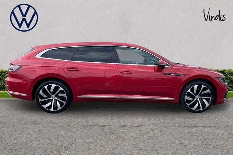 Usado VW Arteon R-line 218 HP (160 kW) 2021 Vermelho Carrinha