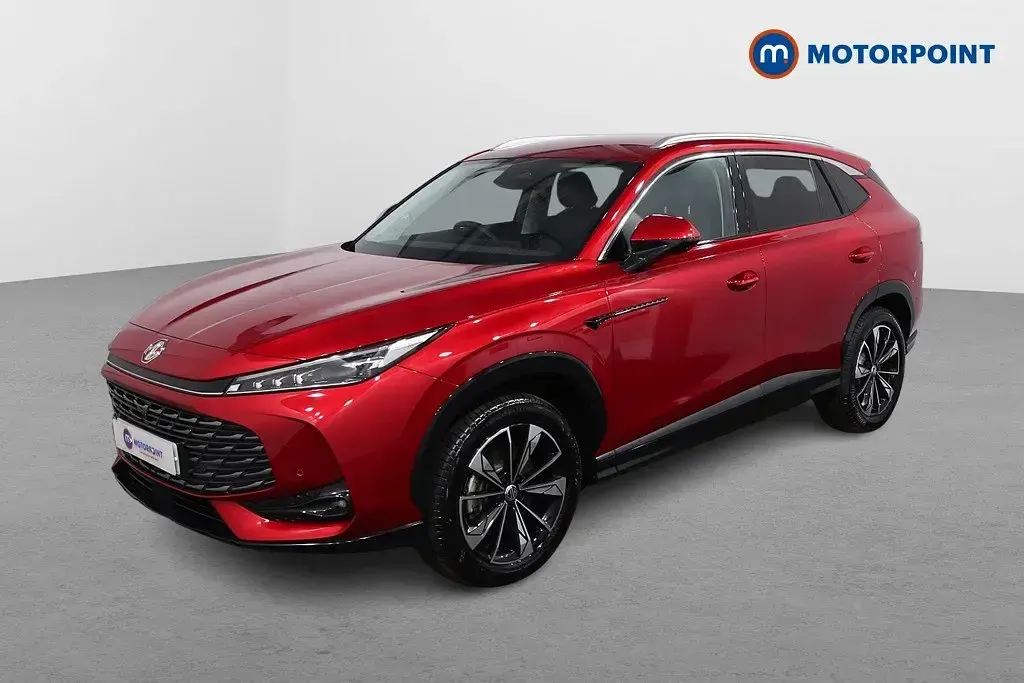 Begagnad MG HS Trophy 224 HK (164 kW) 2025 Röd SUV