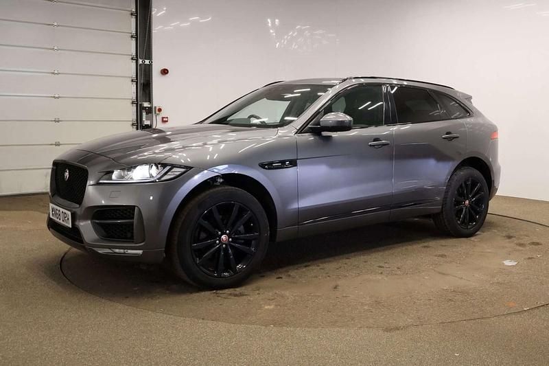 Begagnad Jaguar F-Pace R-Sport 2018 Grå SUV