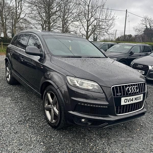Used Audi Q7 S-Line 245 HP (180 kW) 2014 Grey SUV