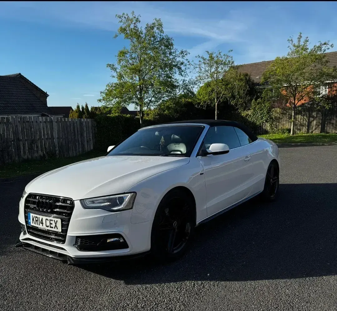 Usado Audi A5 Cabriolet S-Line 2014 Branco Cabrios
