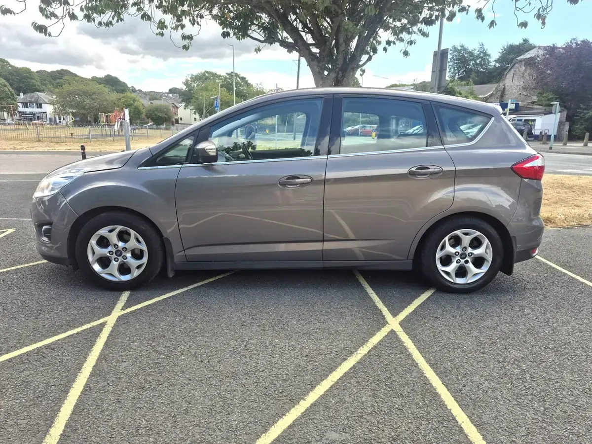 Used Ford C-MAX Zetec 113 HP (83 kW) 2014 Brown MPV