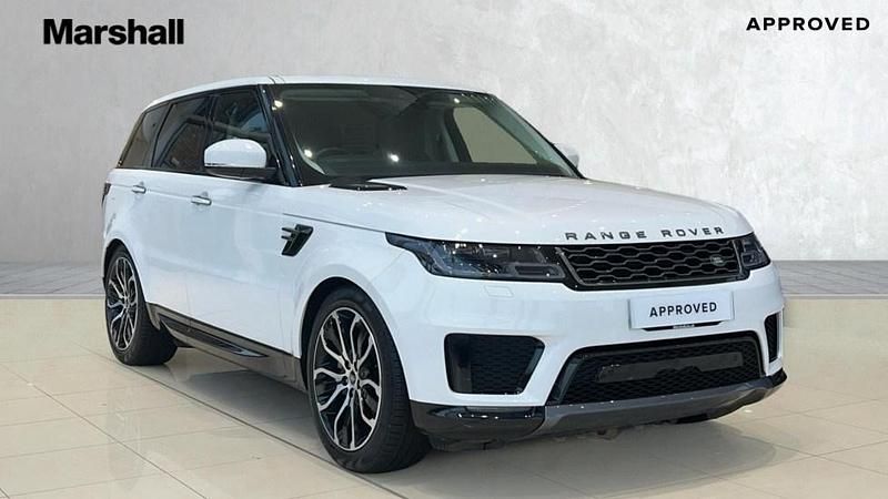 White Used 2021 Land Rover Range Rover Sport HSE SUV | £38,420 (Super price) - Image 1/4