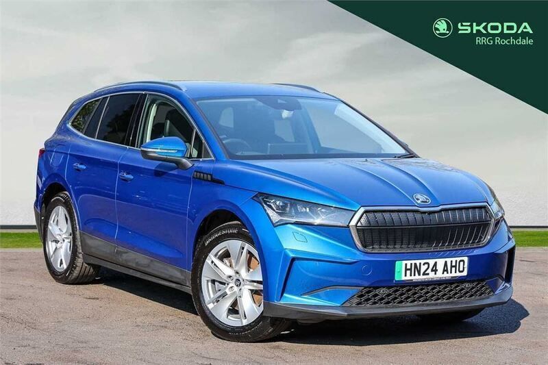 Blue Used 2024 Skoda Enyaq iV SUV | £28,700 (Good price) - Image 1/4