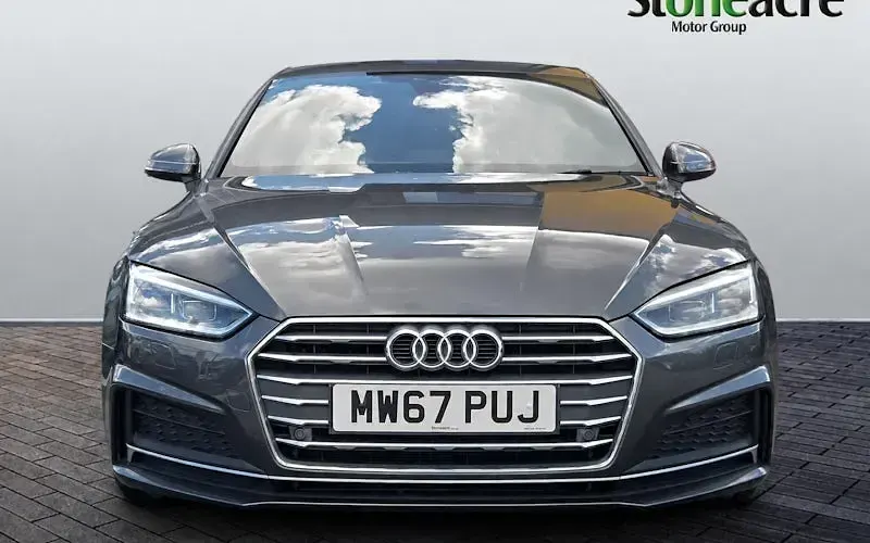 Used Audi A5 Sportback S-Line 190 HP (139 kW) 2018 Grey Hatchback