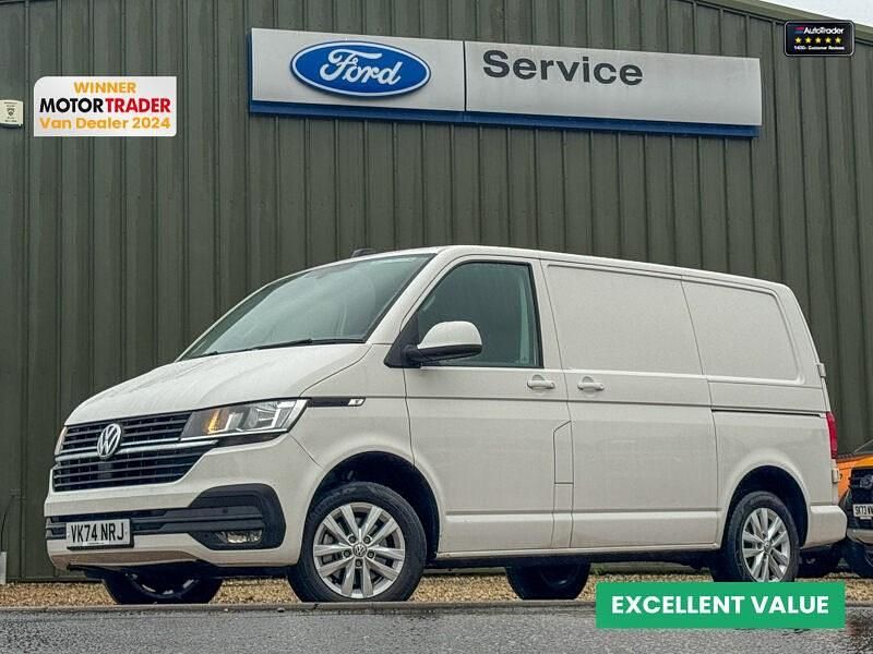 White Used 2024 VW Transporter Highline Van | £35,994 (Super price) - Image 1/4