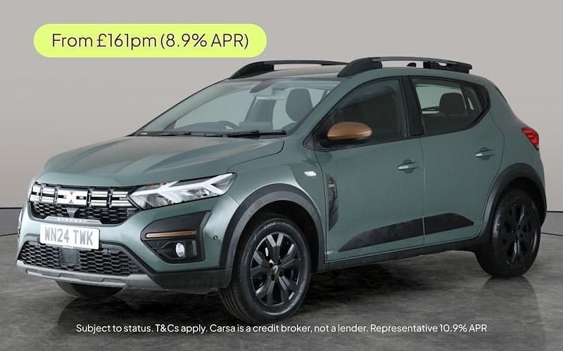 Green Used 2024 Dacia Sandero Extreme Hatchback | £11,884 (Fair price) - Image 1/3