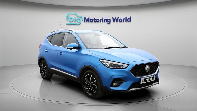 Used MG ZS Exclusive 106 HP (77 kW) 2023 Blue SUV