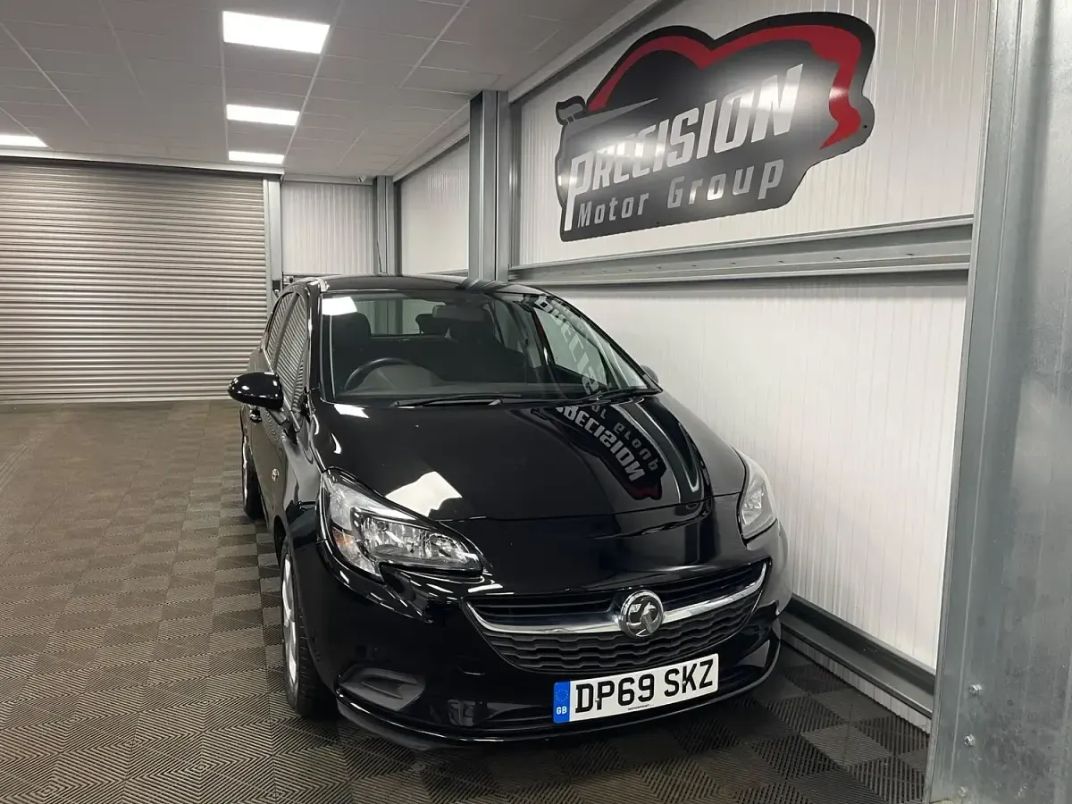 Used Vauxhall Corsa Sport 75 HP (55 kW) 2019 Black Hatchback