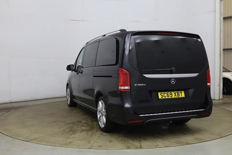 Used Mercedes V300 AMG line 239 HP (175 kW) 2019 Black MPV