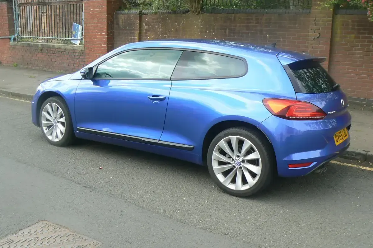 Used VW Scirocco GT 2015 Blue Coupe