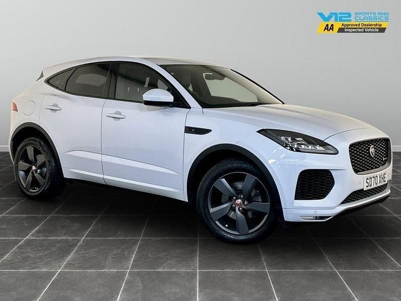 White Used 2020 Jaguar E-Pace Chequered Flag SUV | £21,795 (Fair price) - Image 1/2