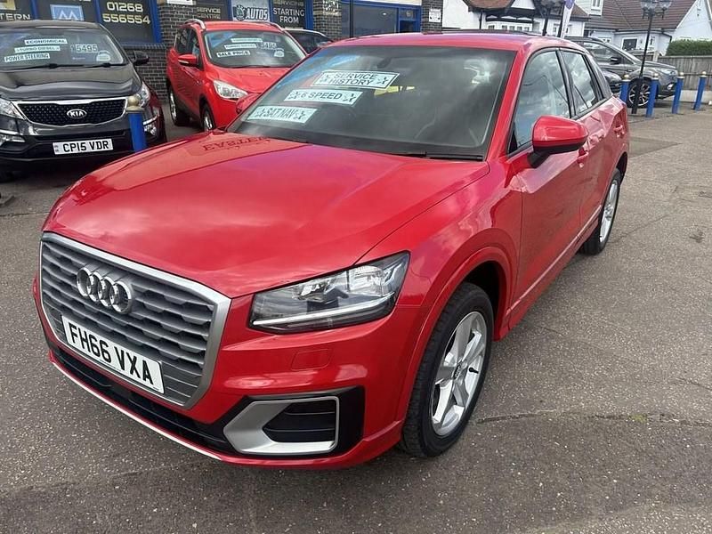 Used Audi Q2 Sport 150 HP (110 kW) 2016 Red SUV