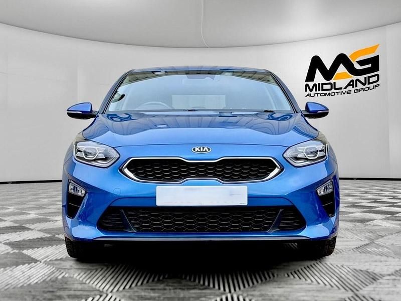 Used Kia Ceed 138 HP (101 kW) 2019 Blue Hatchback