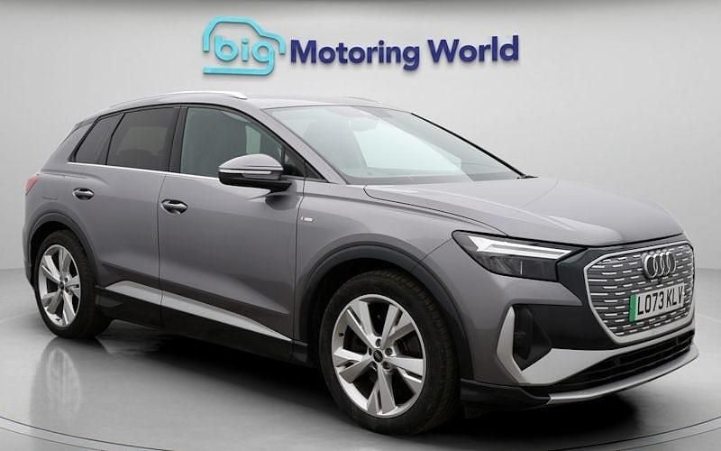 Used Audi Q4 e-tron S-Line 150 kW (204 HP) 2023 Grey SUV
